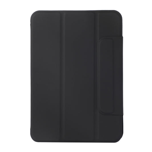 For iPad 2025 / 2022 3-fold Magnetic Buckle Leather Smart Tablet Case(Black) by bashfashion