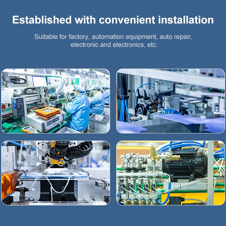LAIZE PM-20 10pcs C-type Self-lock Air Tube Pneumatic Quick Fitting Connector by LAIZE