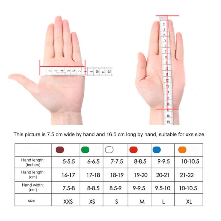 304 Stainless Steel 5 Fingers Steel Ring Anti-cutting Labor Protection Gloves, Size:L by bashfashion