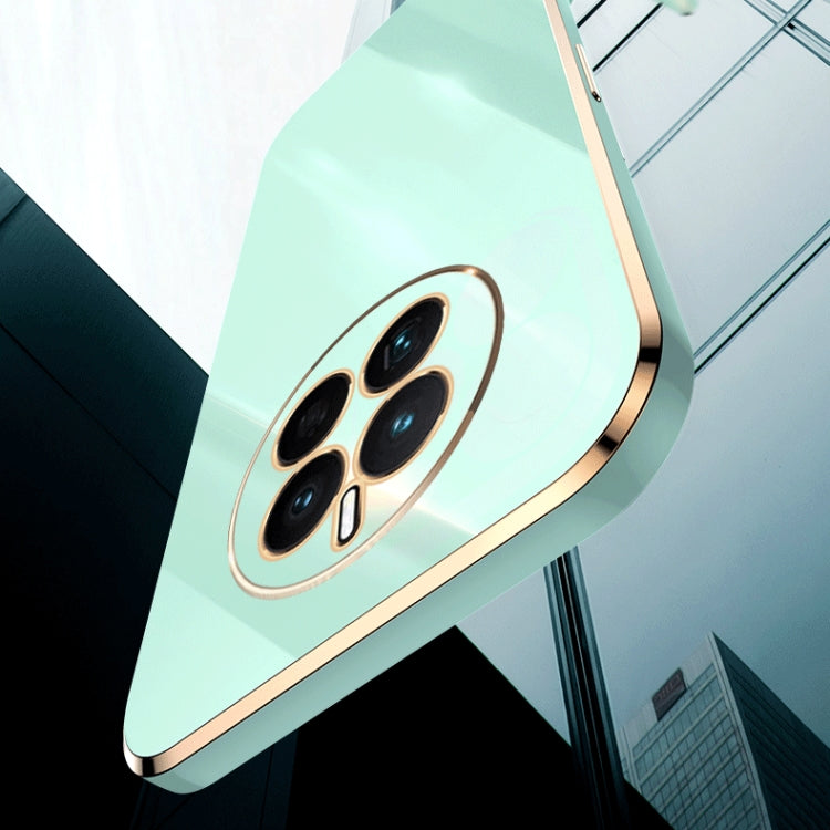 For Huawei nova 10 SE XINLI Straight Edge 6D Electroplate TPU Phone Case(Pink) by XINLI