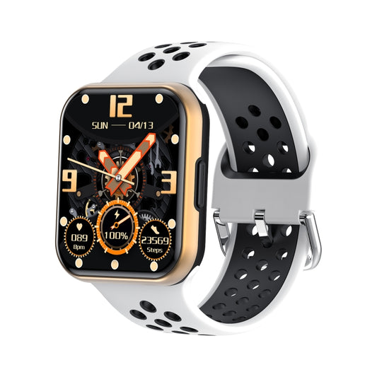 S226 1.72 inch Waterproof Smart Sports Watch Support Heart Rate Monitoring / Blood Pressure Monitoring(White Gold) by bashfashion