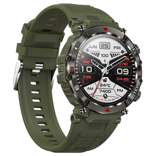 CF11 1.39 inch Waterproof Smart Sports Wristband Support Heart Rate Monitoring / Blood Pressure Monitoring(Green) by bashfashion