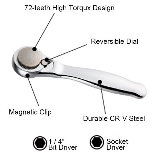 28 in 1 Ratcheting Screwdriver Set by bashfashion