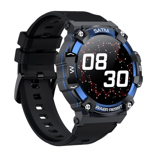 PG666 1.39 inch TFT Screen Bluetooth Call Smart Watch, Support Heart Rate / Blood Pressure Monitoring(Black Blue) by bashfashion