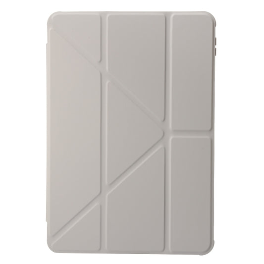 For Xiaomi Pad 6 Clear Acrylic Deformation Leather Tablet Case(Grey) by bashfashion