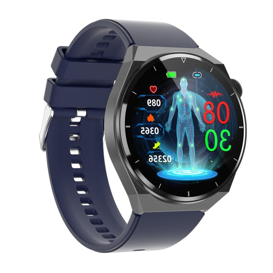 TK20 1.39 inch Silicone Band Smart Watch Supports ECG / Remote Families Care / Body Temperature Monitoring(Blue) by bashfashion