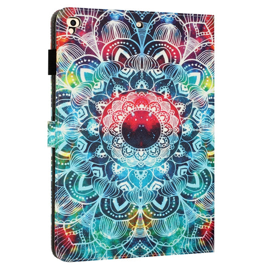 For iPad Air / Air 2 / 9.7 2017 / 2018 Painted Leather Smart Tablet Case(Mandalas) by bashfashion