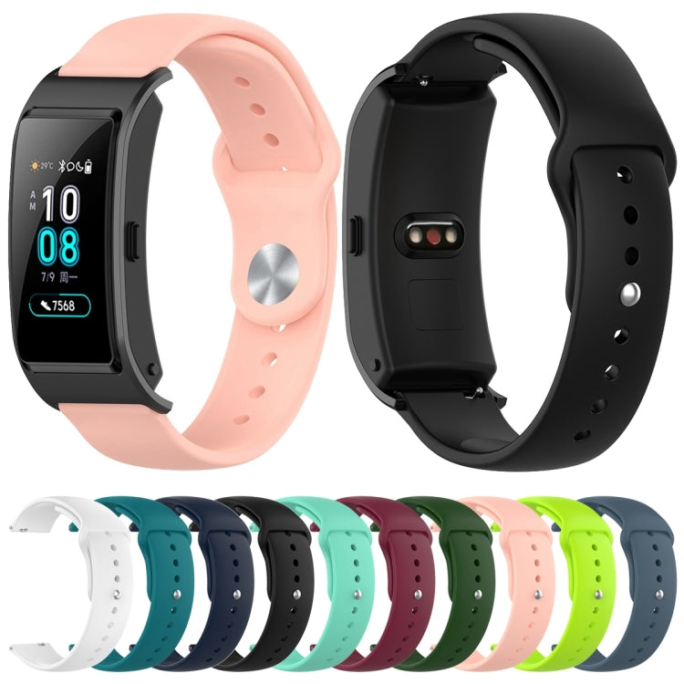 18mm Universal Reverse Buckle Wave Silicone Watch Band, Size:S(Black) by bashfashion