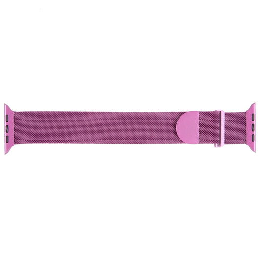 For Apple Watch Ultra 49mm Milanese Metal Magnetic Watch Band(Purple) by bashfashion