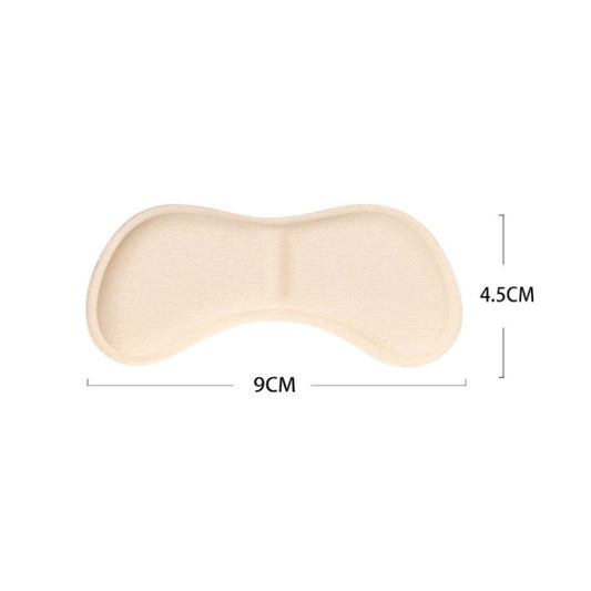 10 Pairs Invisible Anti-wear Butterfly Shape High Heel Stickers Thickened Sponge Heel Stickers, Random Color Delivery, Size:4mm by bashfashion