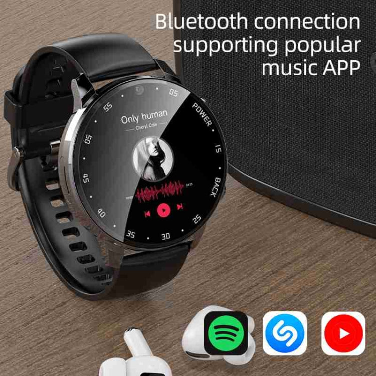 A3 1.43 inch IP67 Waterproof 4G Android 8.1 Smart Watch Support Face Recognition / GPS, Specification:4G+128G(Black) by bashfashion