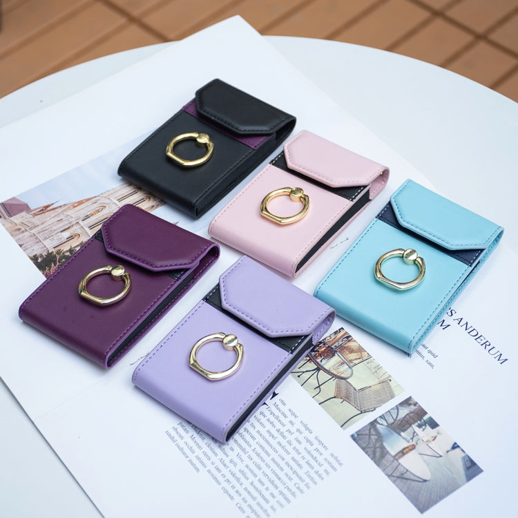 BFK04 Organ Card Bag Mobile Phone Back Sticker(Blue) by bashfashion