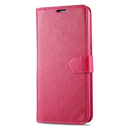 For Huawei Enjoy 10e AZNS Sheepskin Texture Horizontal Flip Leather Case with Holder & Card Slots & Wallet(Red) by AZNS