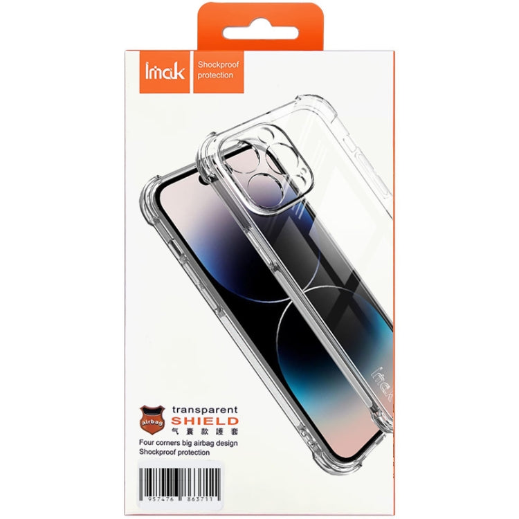 For Asus Zenfone 10 5G imak Shockproof Airbag TPU Phone Case(Transparent) by imak