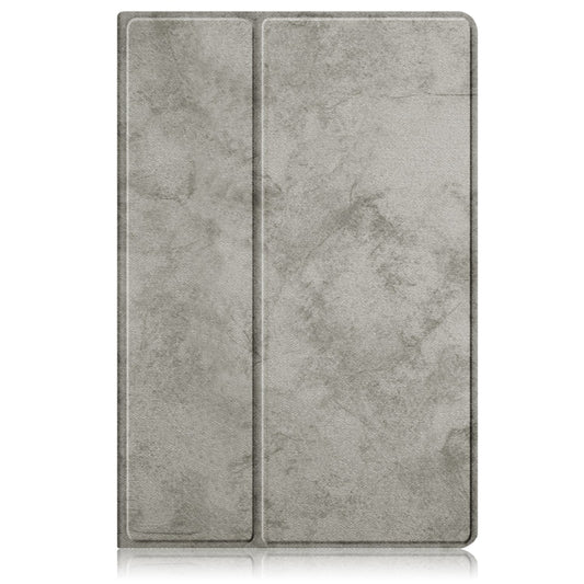 For Samsung Galaxy Tab S9 360 Rotation Stand Smart Leather Tablet Case(Grey) by bashfashion