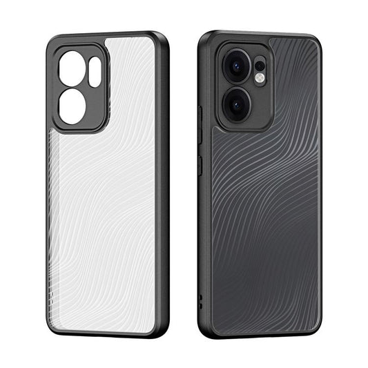 For OPPO Reno13 F 4G / 5G DUX DUCIS Aimo Series Frosted Feel Phone Case(Black) by DUX DUCIS