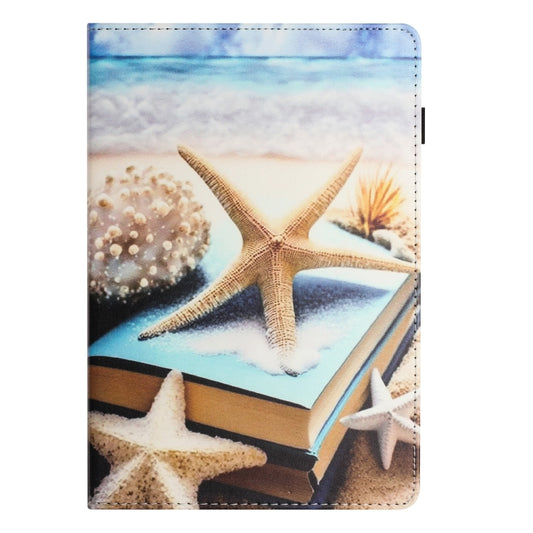 For Samsung Galaxy Tab A 8.0 2019 Sewing Litchi Texture Smart Leather Tablet Case(Starfish) by bashfashion
