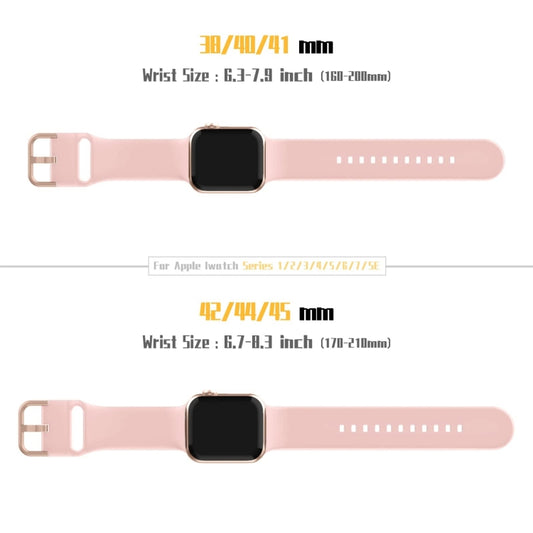 For Apple Watch Ultra 2 49mm Pin Buckle Silicone Watch Band(Pink) by bashfashion