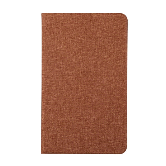 For Huawei MatePad T8 / C3 8 inch Voltage Craft Cloth TPU Horizontal Flip Leather Case with Holder(Brown) by bashfashion