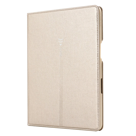 For iPad Pro 11 inch (2020) GEBEI PU+TPU Horizontal Flip Protective Tablet Case with Holder & Card Slots(Gold) by GEBEI