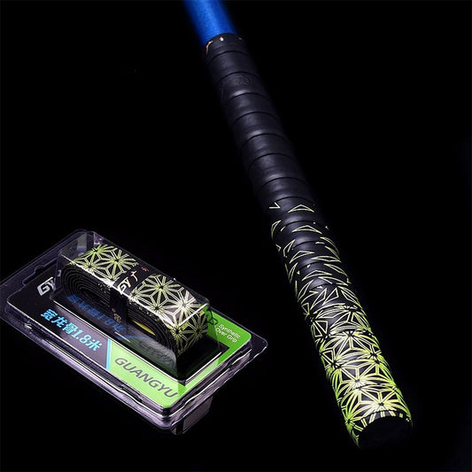 GUANGYU 1.8m Gradient Colorful Handle Strap Keel Hand Glue Thickened Anti-slip Sweat-absorbent Fishing Rod Glue Random Color by bashfashion