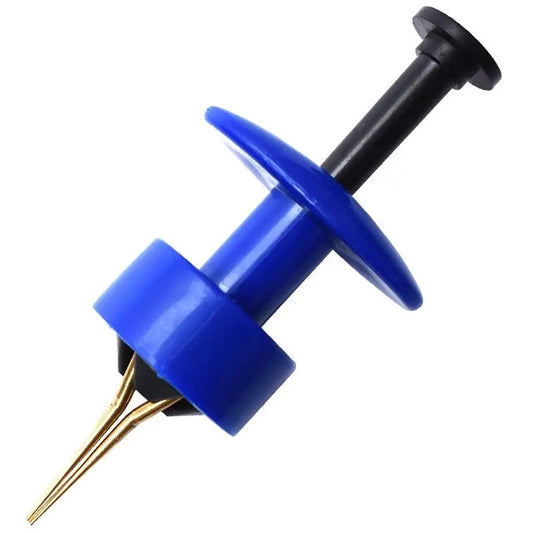 Red Worm Clip Hanging Bait Device Earthworm Live Bait Clip 1pc by bashfashion