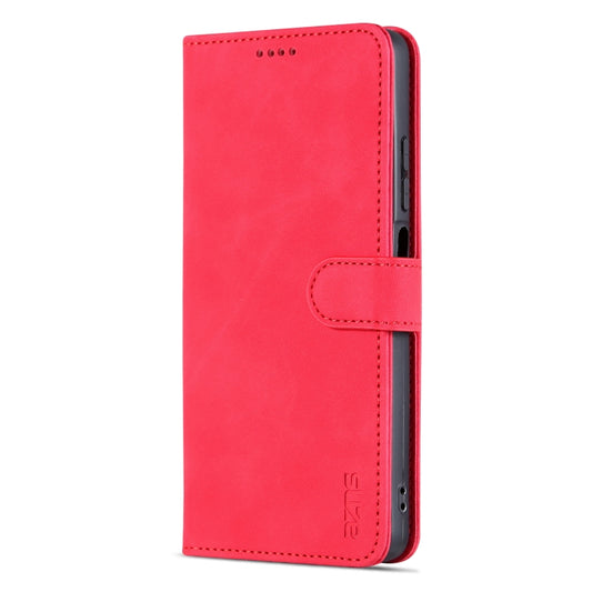 For Huawei Enjoy 60X/nova Y91 AZNS Skin Feel Calf Texture Flip Leather Phone Case(Red) by AZNS