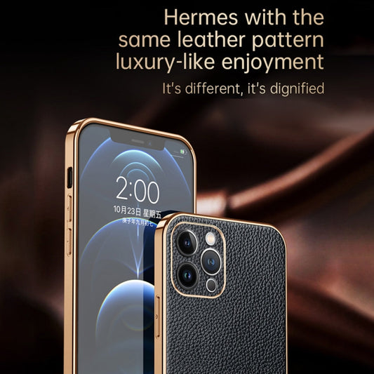 For iPhone 15 Plus SULADA TPU + Litchi Texture Leather Phone Case(Black) by SULADA