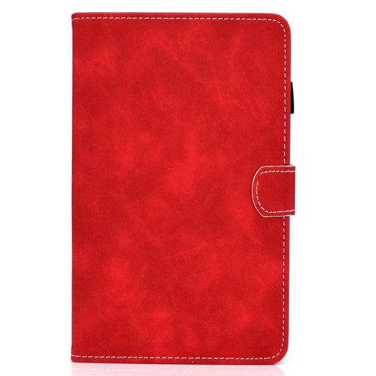 For Samsung Galaxy Tab A11+ / A9+ Cowhide Texture Horizontal Flip Leather Tablet Case with Sleep / Wake-up Function(Red) by bashfashion