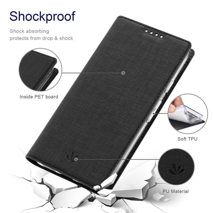 For Google Pixel 8 ViLi DMX Series TPU + PU Leather Magnetic Phone Case(Black) by ViLi