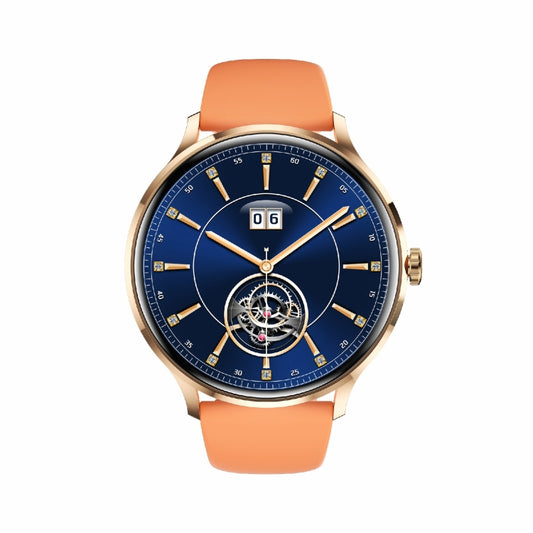 QS80 1.39 inch BT5.2 Smart Sport Watch, Support Bluetooth Call / Sleep / Blood Oxygen / Temperature / Heart Rate / Blood Pressure Health Monitor(Orange) by bashfashion