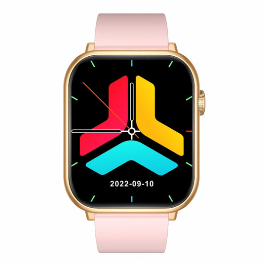 QX9 1.96 inch BT5.2 Smart Sport Watch, Support Bluetooth Call / Sleep / Blood Oxygen / Heart Rate / Blood Pressure Health Monitor(Pink) by bashfashion