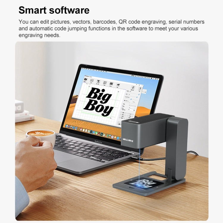 Daja C1 Portable 10W 0.05mm Engraving Laser Machine, US Plug by DAJA