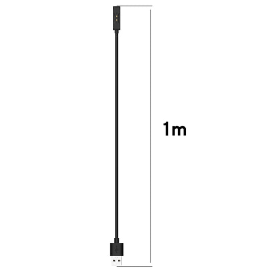 For COROS Heart Rate Monitor Magnetic Charging Cable, Length: 1m(Black) by bashfashion