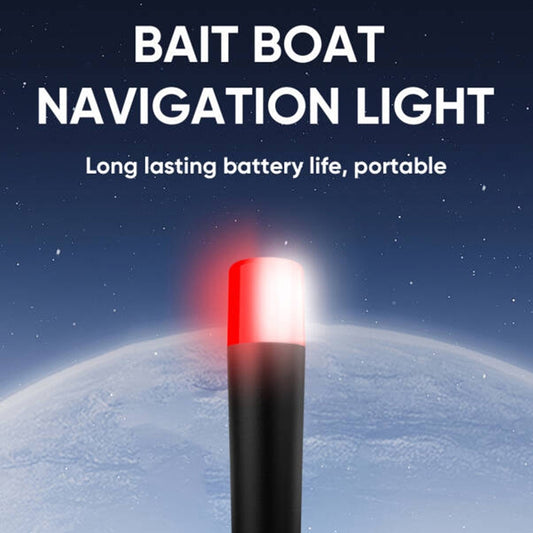 T1 Fishing Bait Boat Navigation Light IP67 Waterproof(Black) by bashfashion