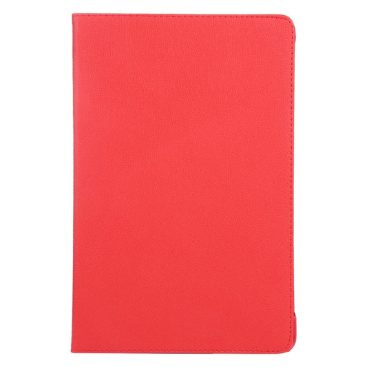 For iPad Pro 13 2025 / 2024 360 Degree Rotation Litchi Texture Leather Tablet Case with Holder(Red) by bashfashion