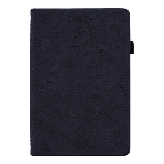 For iPad Pro 13 2025 / 2024 Calf Texture Embossed Leather Tablet Case(Black) by bashfashion