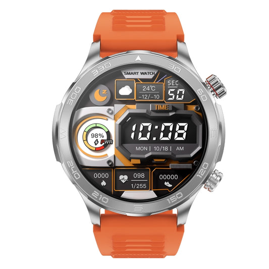 DK67 1.53 inch IP67 BT 5.0 Fitness Sport Smart Watch, Support Bluetooth Call / Sleep / Blood Oxygen / Heart Rate / Blood Pressure Health Monitor(Orange) by bashfashion