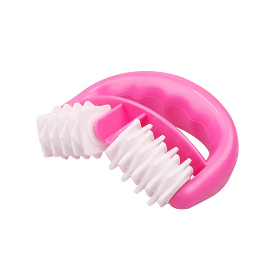 Body Mini Roller Meridian Massager(Rose Red Piece) by bashfashion