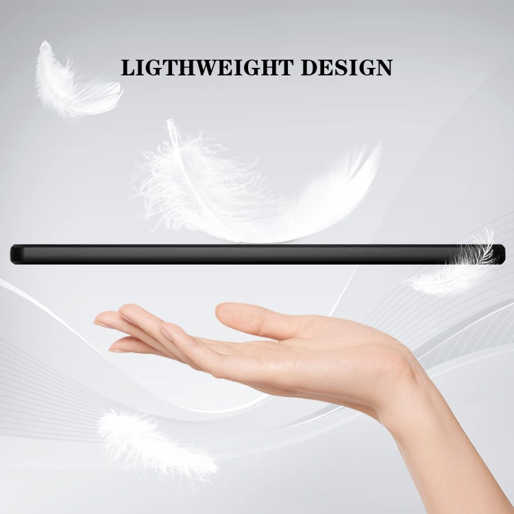 For Nokia T21 Color Painting Pattern Smart Tablet TPU Case(Golden Rose) by bashfashion