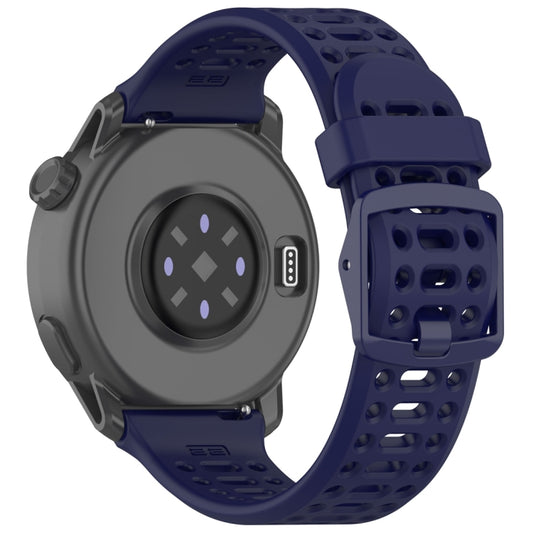 For COROS PACE 3 Color Buckle Liquid Silicone Strap(Midnight Blue) by bashfashion