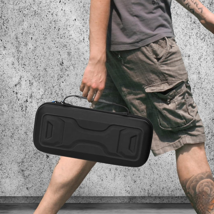 For Sony PlayStation Portal Portable Game Console Storage Bag Kits(Black) by bashfashion