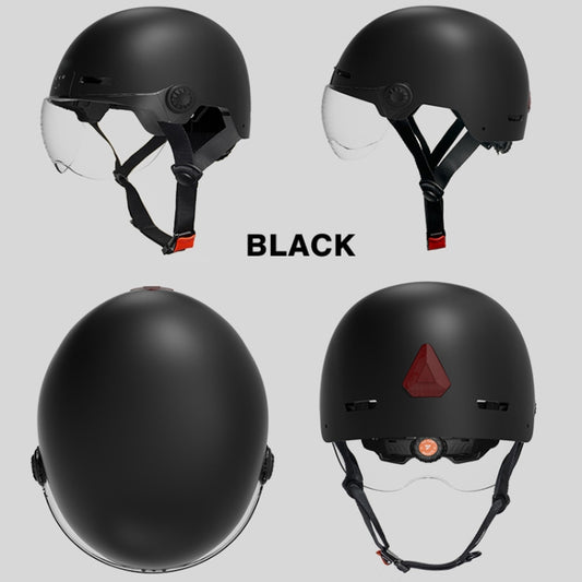 M6 1080P HD Camera Recorder Cycling Smart Helmet, Size: 54-63cm(Black) by bashfashion