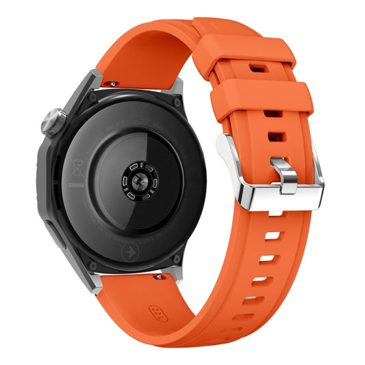 For Huawei Watch GT 5 46mm Official 22mm Silicone Watch Band(Orange) by bashfashion