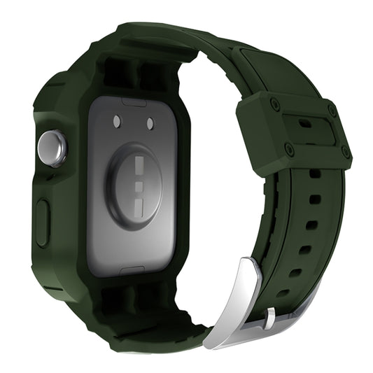 For Huawei Watch Fit3 Integrated TPU Watch Band(Army Green) by bashfashion