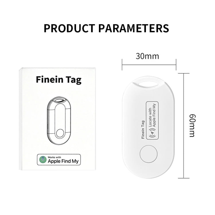 F1 Global Location Tracker Anti-lost Device(White) by bashfashion