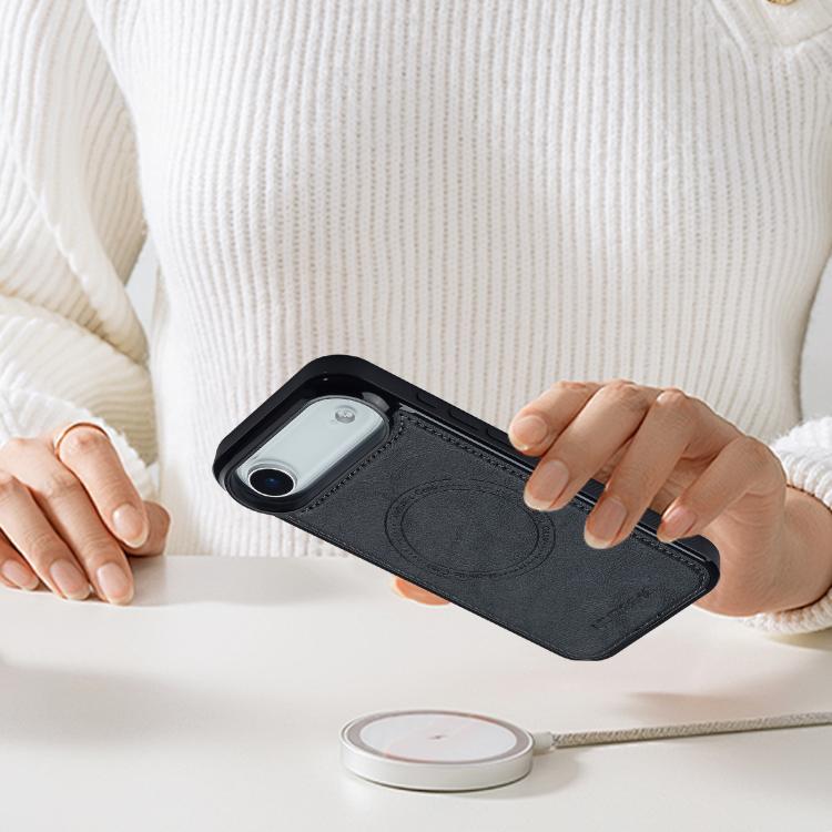 For iPhone Air LC.IMEEKE Magsafe Phone Case(Black) by LC.IMEEKE