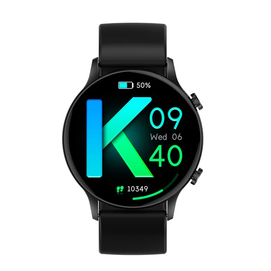 CY19 1.32 inch AMOLED Screen Silicone Strap Smart Watch, Blood Oxygen/Blood Pressure/Heart Rate(Black) by bashfashion