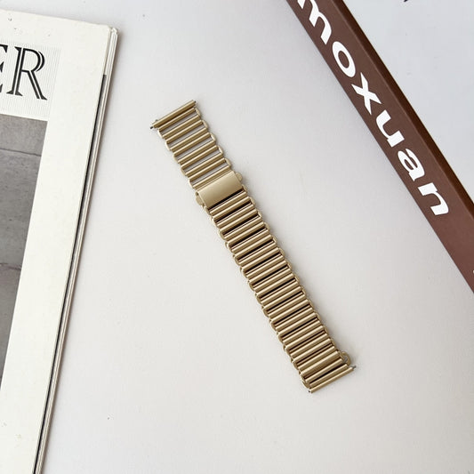 For Samsung Galaxy Watch 7 / 6 / 5 Hollow Chain Metal Watch Band(Gold) by bashfashion