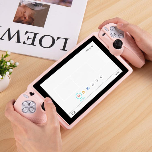 For Sony PlayStation Portal Handheld Game Console Silicone Protective Cover(White) by bashfashion